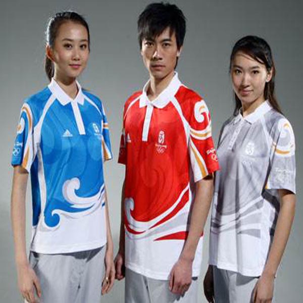 <b>2008年北京奧運會工作人員工作服及奧運會志愿者服裝圖片</b>